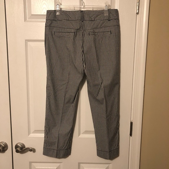 Loft Gingham Print Capri - Picture 2 of 5